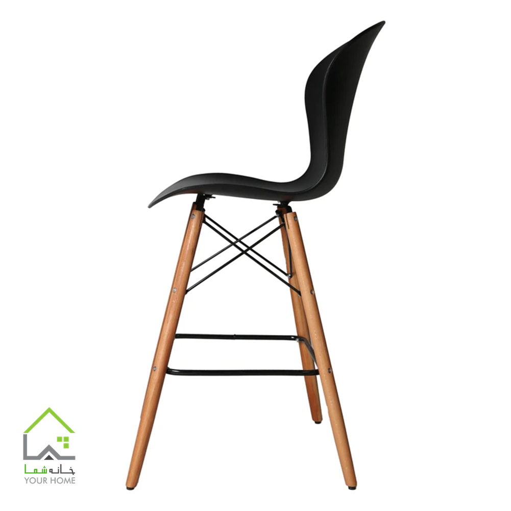 صندلی اپنی مدل ماهور پایه چوبی